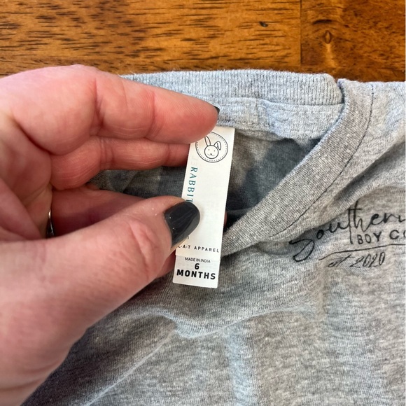 Southern boy co lineman flag T-shirt size 6 months - Picture 3 of 4